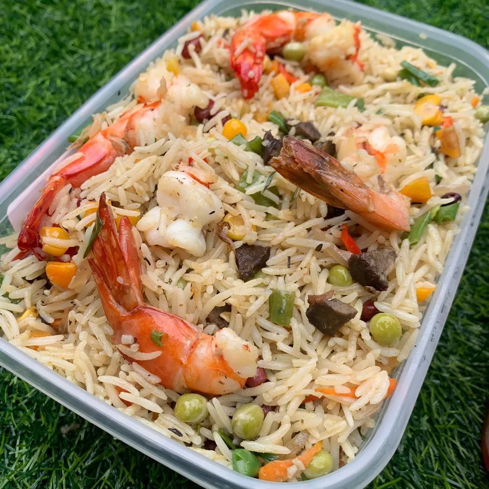 Special basmati fried rice (with prawns)