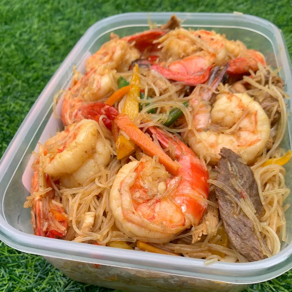 Triple protein vermicelli